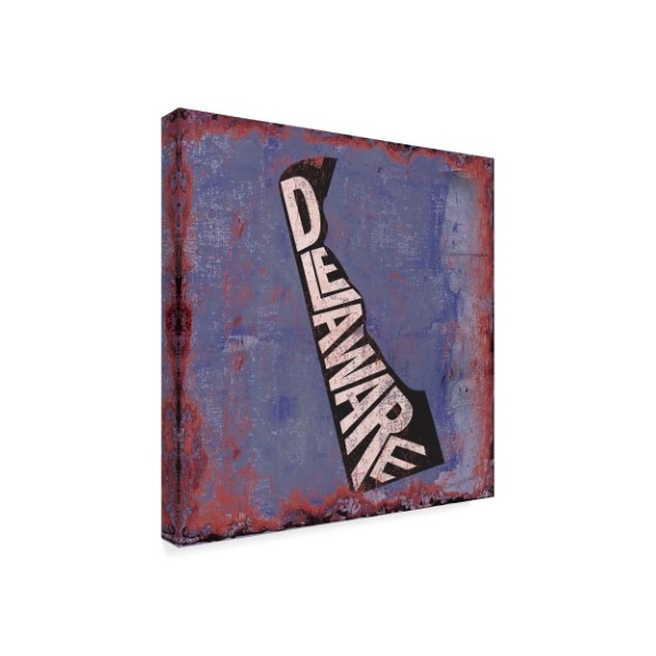 Art Licensing Studio 'Delaware' Canvas Art,18x18